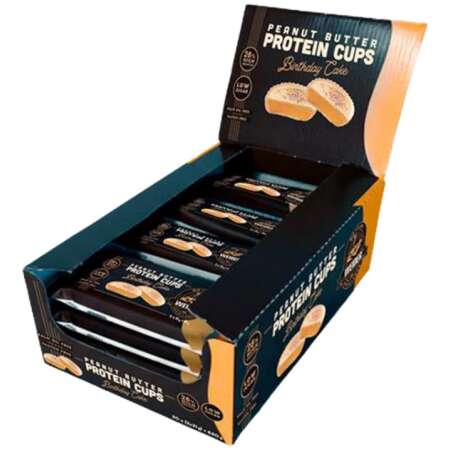Weider Protein Cups, Peanut Butter Birthday Cake - 20 x 42g