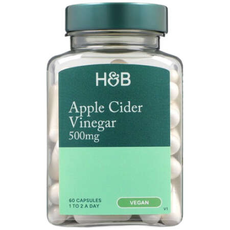 Apple Cider Vinegar, 500mg - 60 vcaps