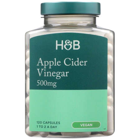 Apple Cider Vinegar, 500mg - 120 vcaps