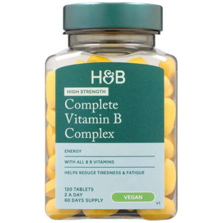 High Strength Complete Vit B Complex - 120 tabs (EAN 5059604748592)
