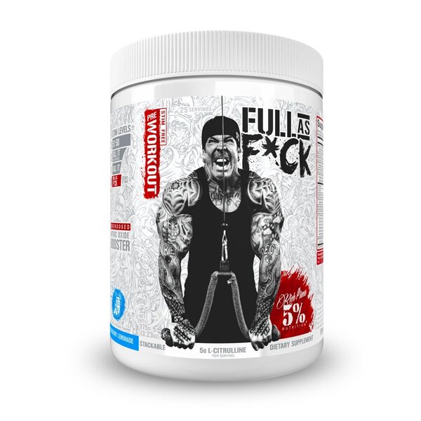 5% Nutrition Full As F*ck - Legendary Series, Blueberry Lemonade - 350g