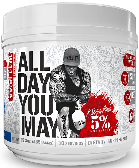 5% Nutrition AllDayYouMay - Legendary Series, Blue Raspberry - 435g