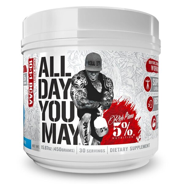 5% Nutrition AllDayYouMay - Legendary Series, Blueberry Lemonade - 450g