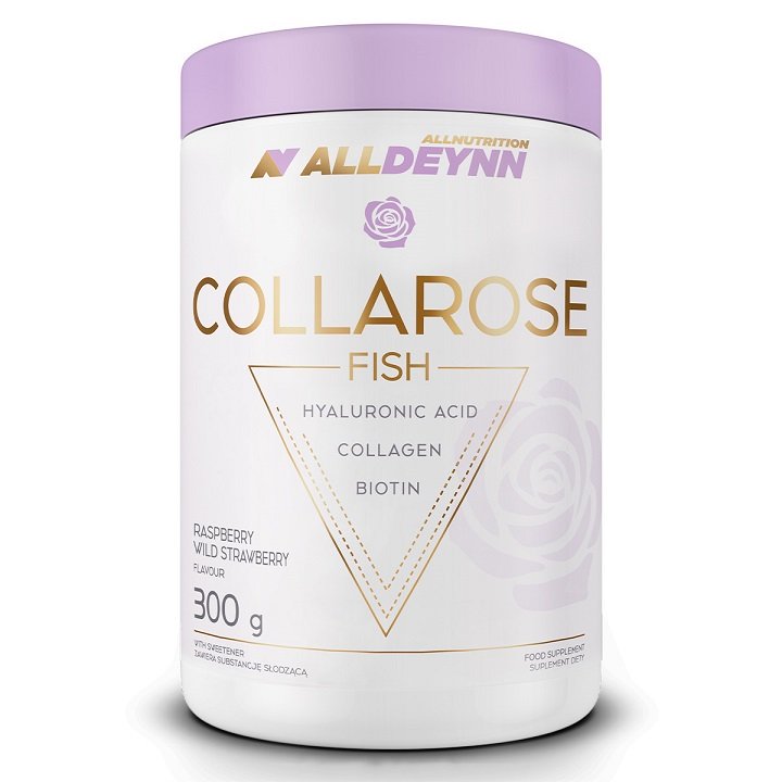 Allnutrition AllDeynn Collarose Fish, Raspberry Wild Strawberry - 300g
