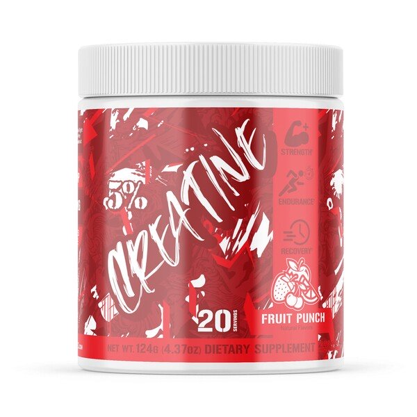 5% Nutrition Creatine - Code Red, Fruit Punch - 124g