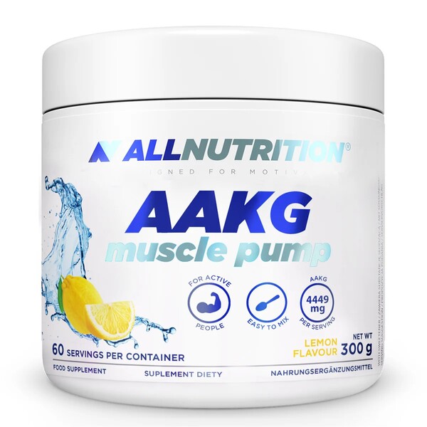 Allnutrition AAKG Muscle Pump, Lemon - 300g