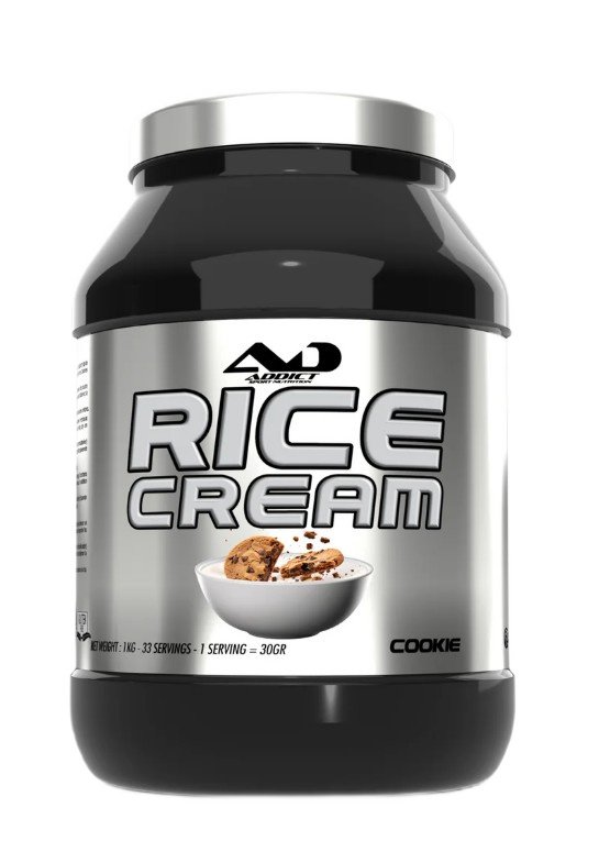 Addict Sport Nutrition Rice Cream, Cookie - 1000g