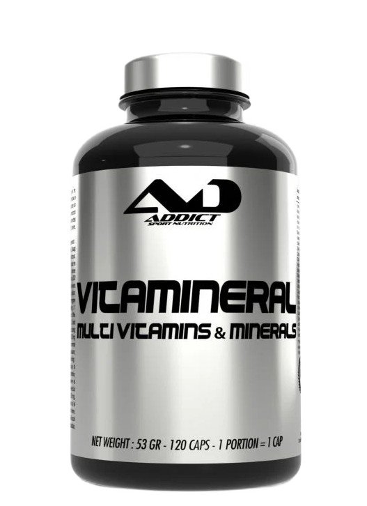 Addict Sport Nutrition Vitamineral - 120 caps