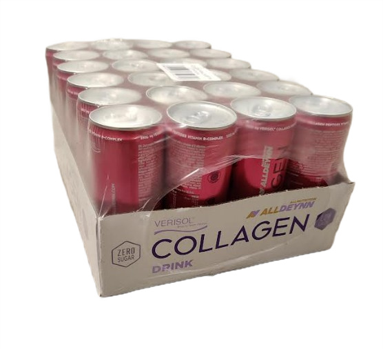 Allnutrition AllDeynn Collagen Drink, Cherrytini - 24 x 330 ml.